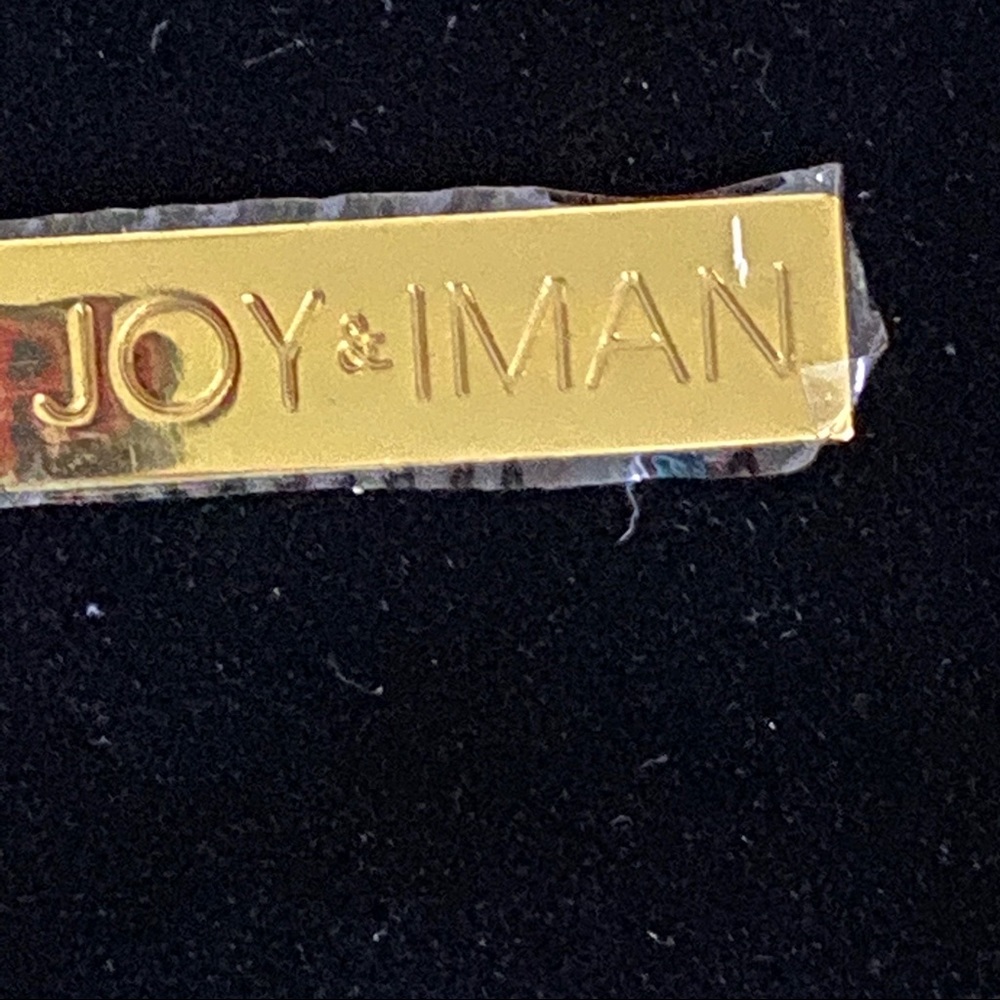JOY & IMAN BLACK CLUTCH - Picture 9 of 9